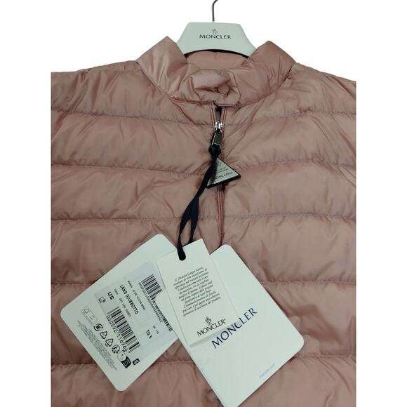 Moncler Puffer Jacket Down Women’s Size 5 Made in Pink $1,150 - Picture 2 of 13